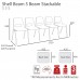 Shell Stackable Beam Seating
